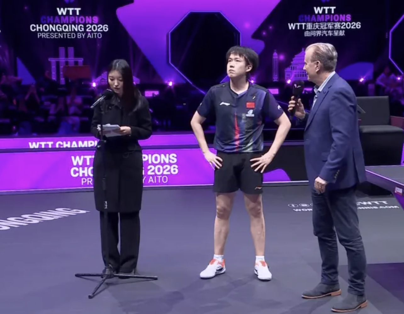 爱游戏体育-王楚钦：赞同抵制饭圈，深受其害 樊振东俱乐部队长：你是世界第1